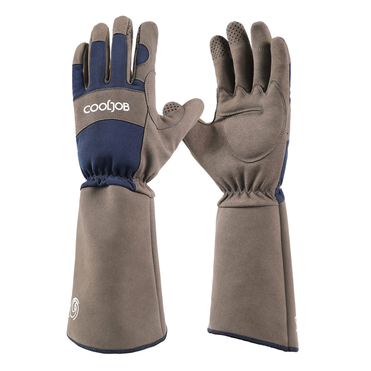 COOLJOB Thorn Proof Rose Pruning Garden Gloves for Men, Long Sleeve Padded Yard Work for Bush