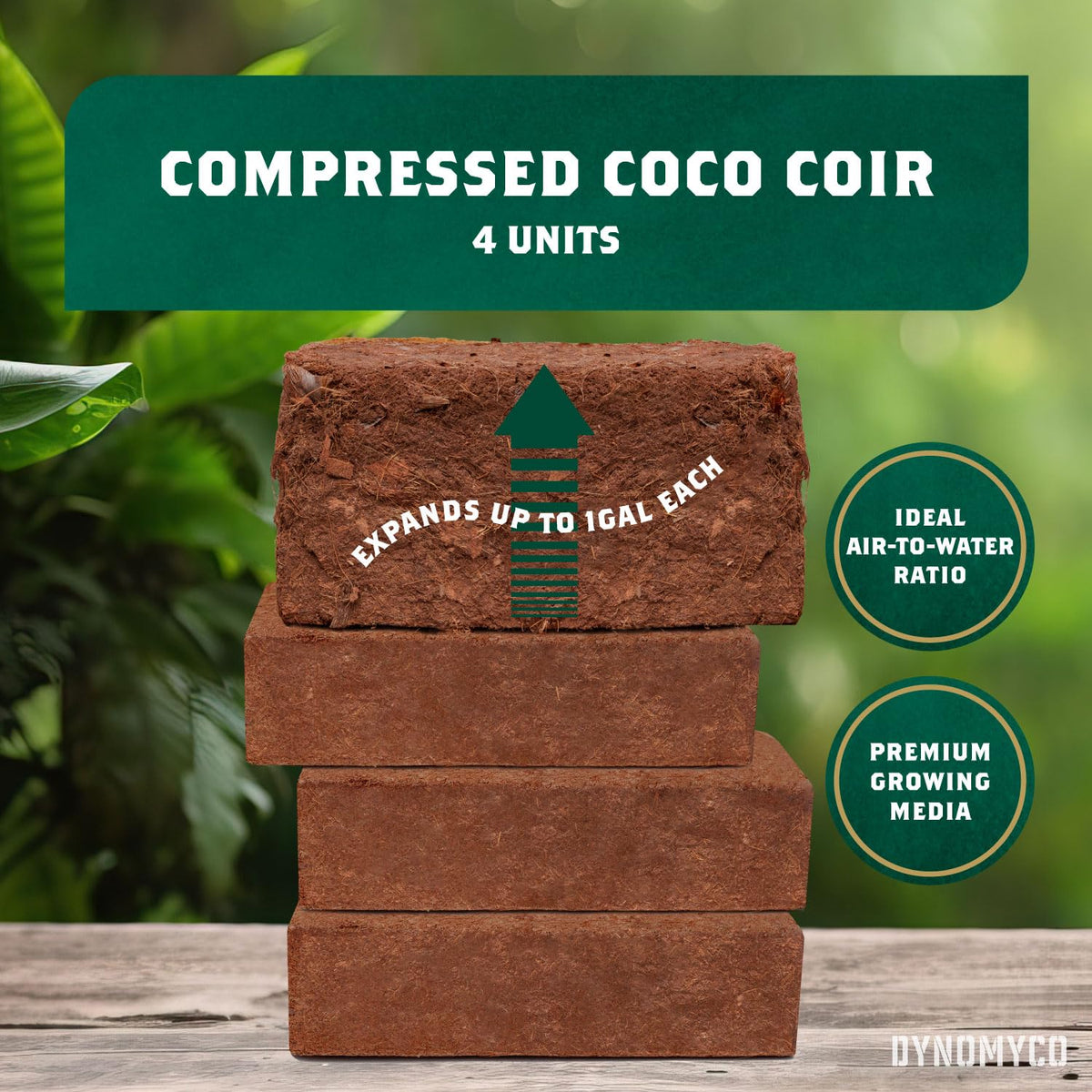 DYNOMYCO Mix 4-in-1 Mycorrhizal Grow Kit for Bigger Yields & Healthier Plants - Includes