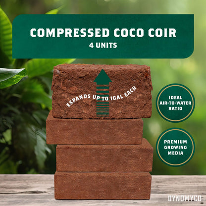 DYNOMYCO Mix 4-in-1 Mycorrhizal Grow Kit for Bigger Yields & Healthier Plants - Includes