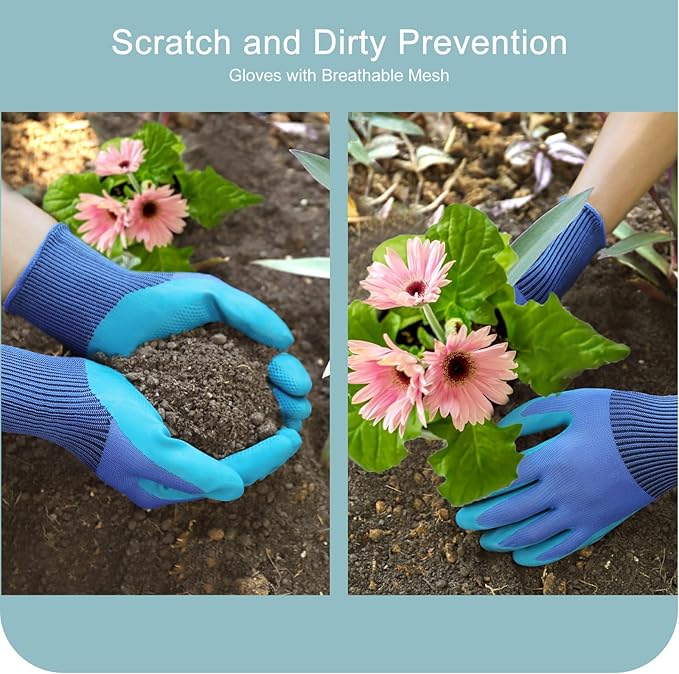 Kynup Garden Tools 7-Piece, Gardening Hand Tools, Gardening Tools Set Cultivators with
