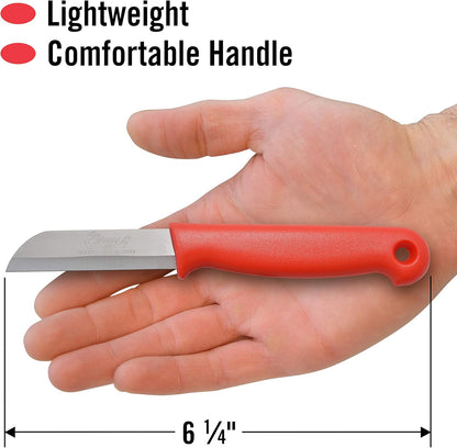 Clauss fixed blade Straight Floral Knives, Comes in a Box of 10