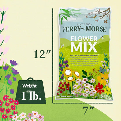 Ferry-Morse Easy Care Children’s Garden Mix Bulk Flower Seeds, 1lb