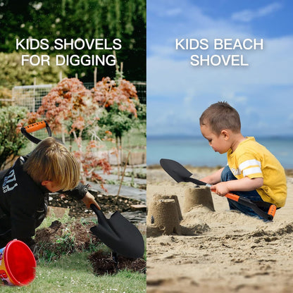 Kids Shovel, Small Shovels for Digging, Overall Length 28 Inches, Mini D Handle Shovel,Gardening