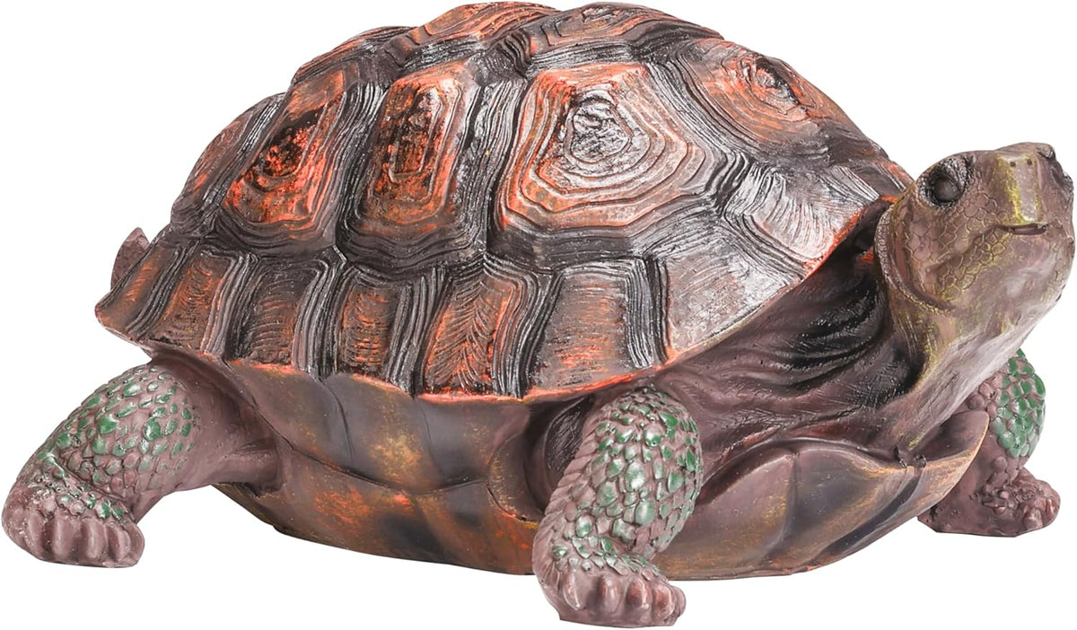 Tortoise Turtle Statue,Resin Garden Sculpture Indoor/Outdoor Yard Lawn Ornament,Home Decor (Large)