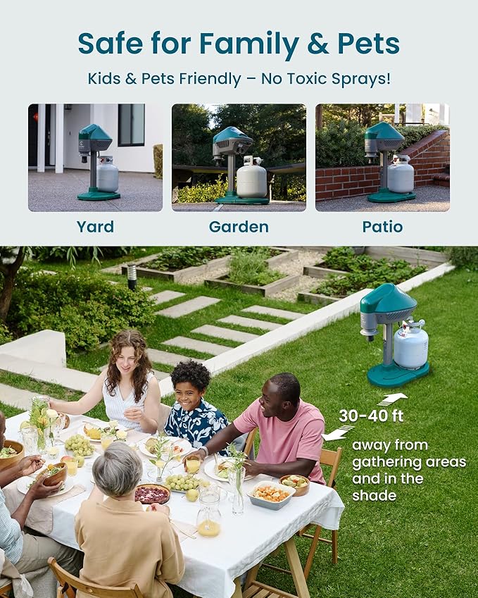 OWLTRA MT2410 Outdoor Super Effective Mosquito Trap, Quiet, Odorless, All-Weather Insect Control