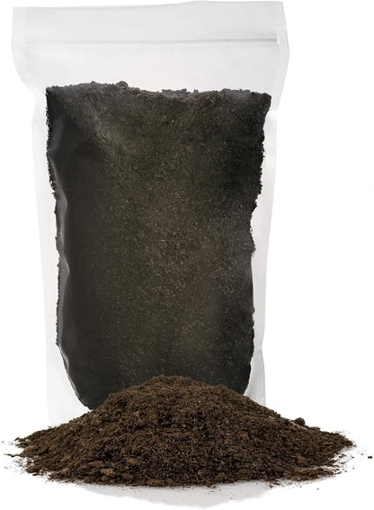 Premium Natural Sphagnum Peat Moss - Gardening Soil Amendment and Carnivorous Plant Soil Media by