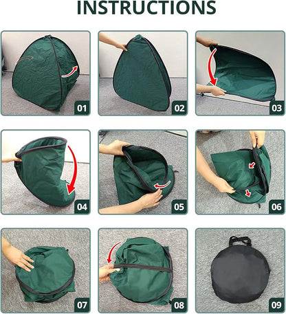2 Pcs Pop Up Shrub Covers Frost Protection Tent, 30" x 28" x 28" Winter Plant Cover Freeze