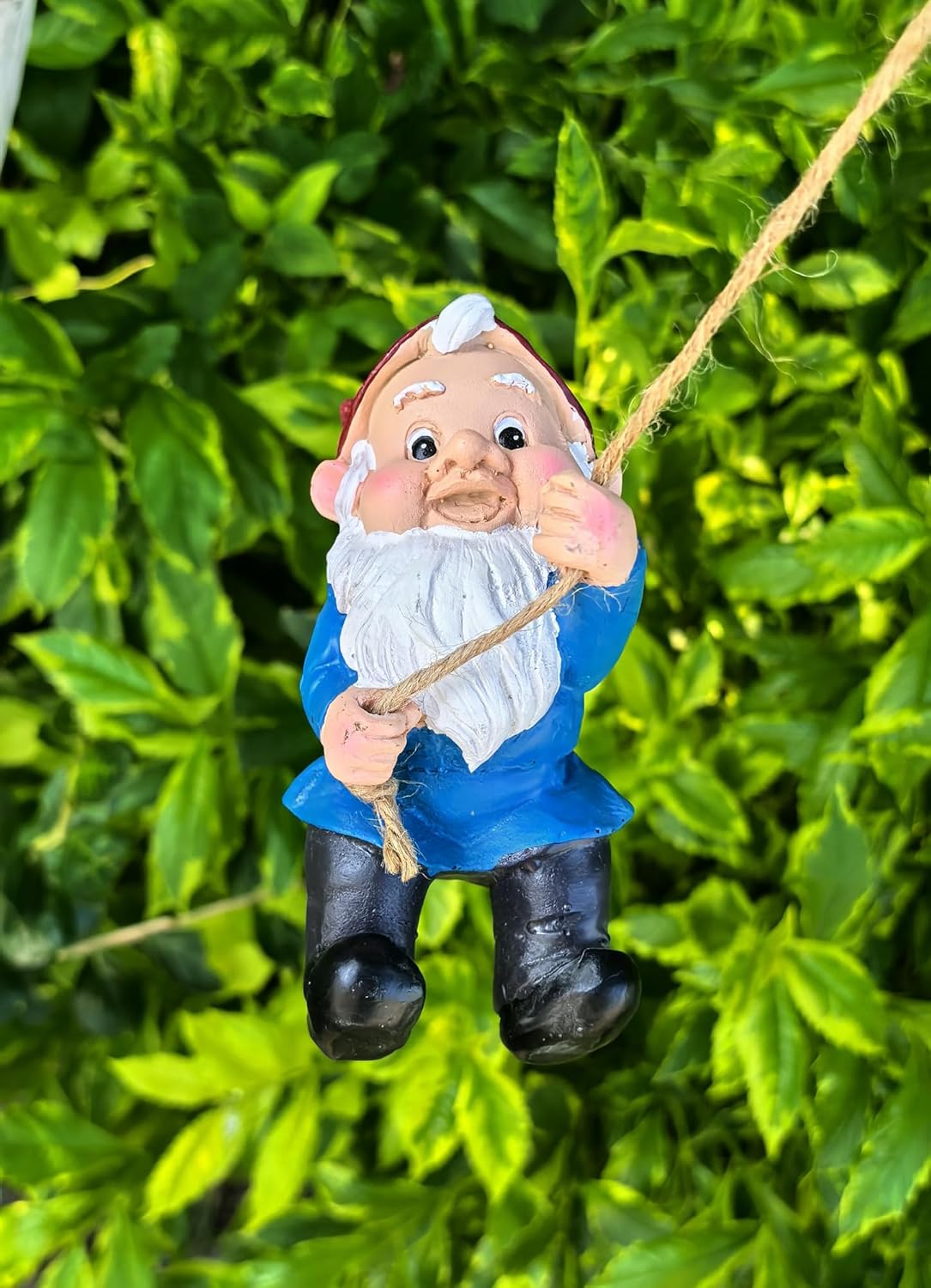 Gnome Garden Decoration Climbing Tree Decor Outdoor,Fairy Door Tree Face Figurine Lawn Patio