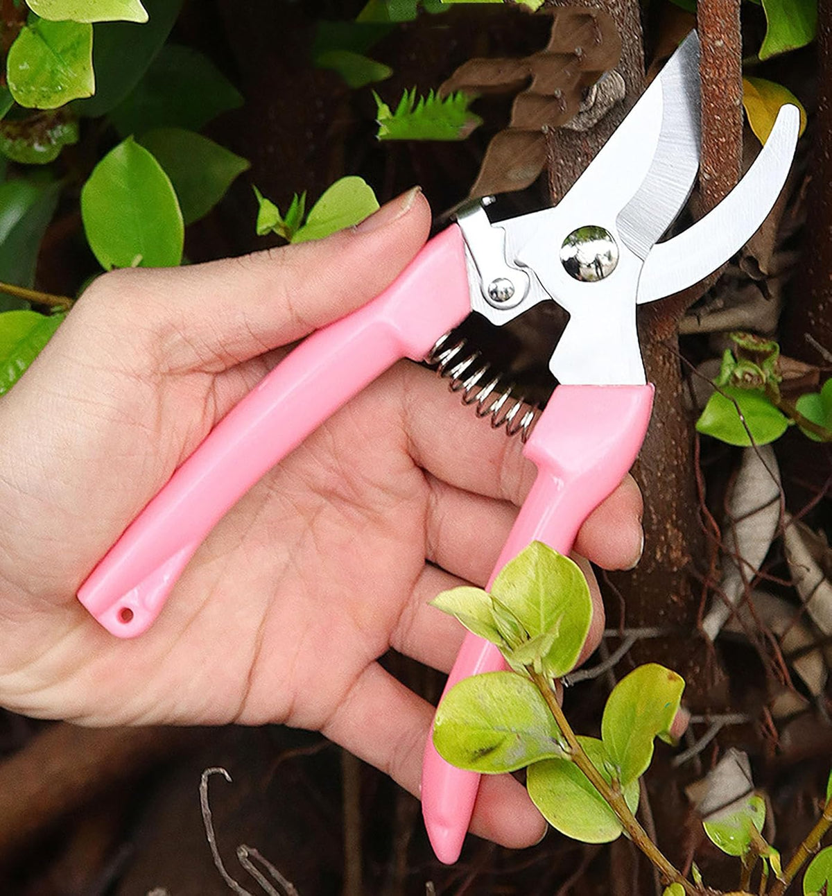 Garden Flower Shears Pruning Shears 6.9 inches Scissors Heavy Duty Plant Scissors for Cutting