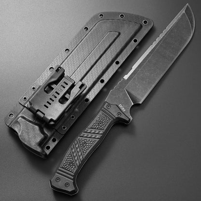 GTK32 Fixed Blade Knife DC53 Steel Blade Full Tang Nylon Fiberglass Handle Heavy Duty Knifes for
