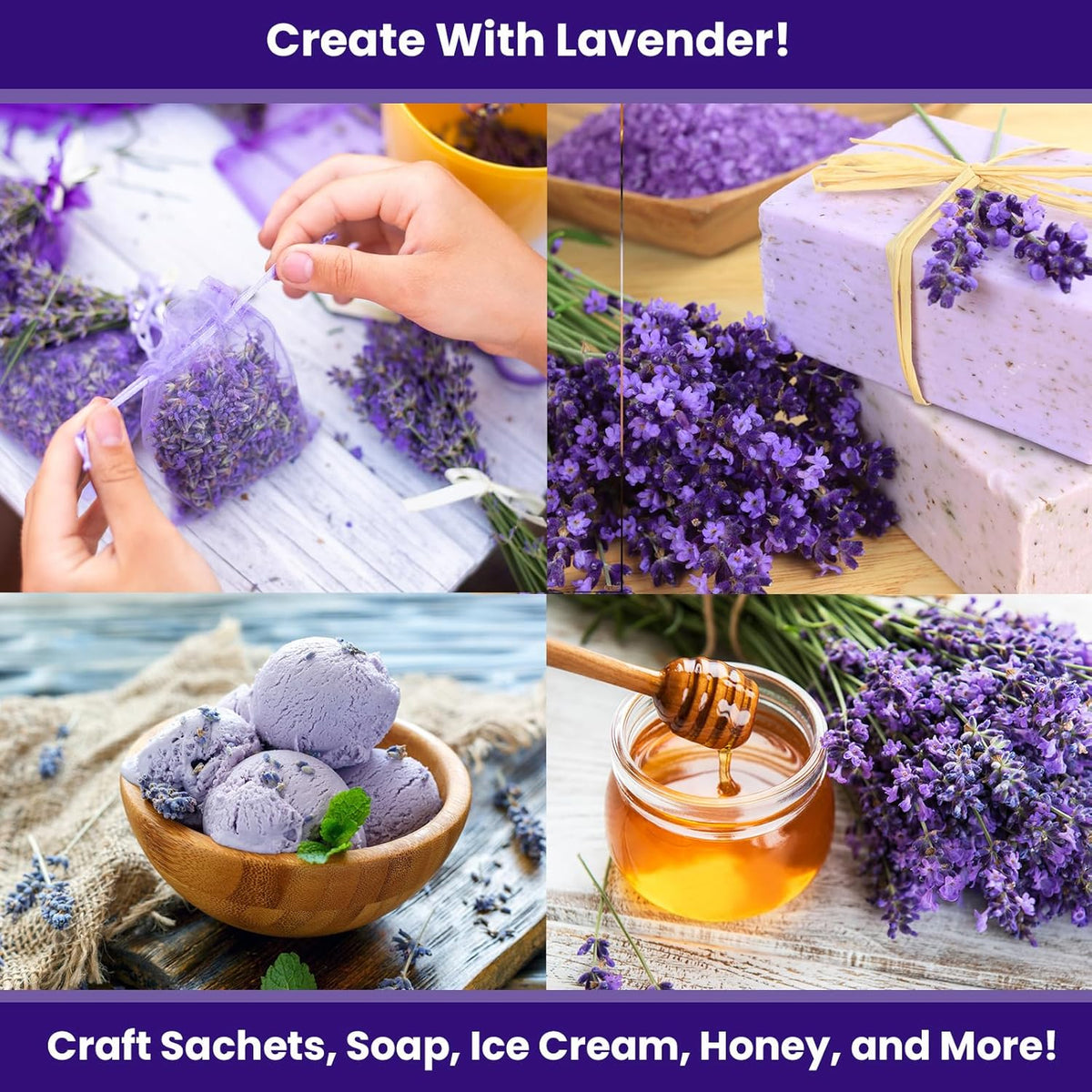 NatureZ Edge 7500 English Lavender Seeds for Planting Outdoors or Indoors, 90% Germination, to Give