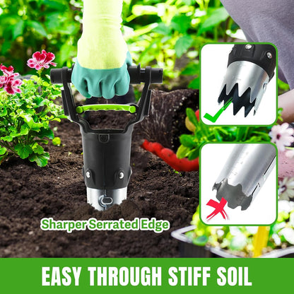joyhalo Garden Bulb Planter Tool, 5 inch Depth Bulb Planting Tool, Gardening Garden Tools