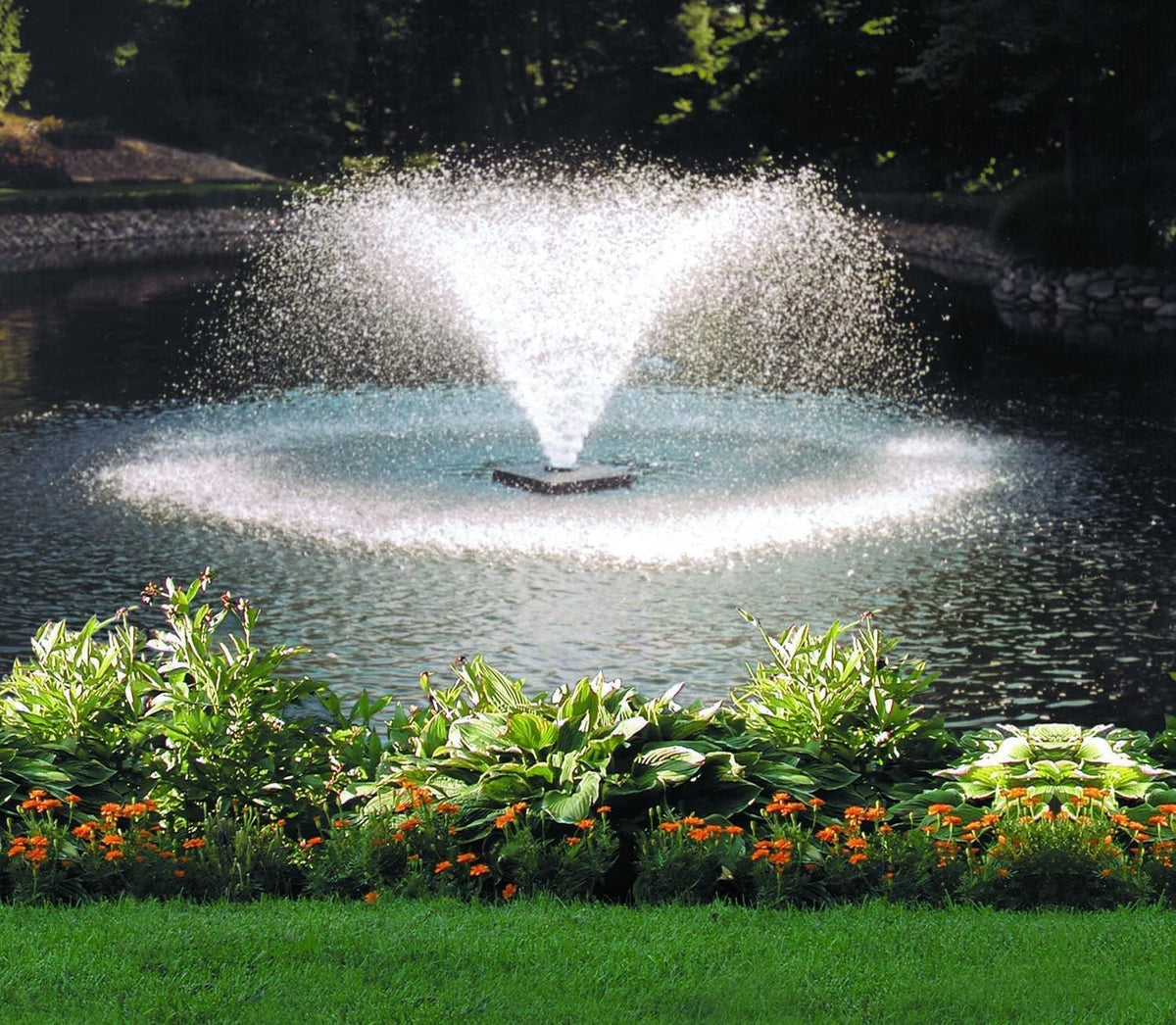 Scott Aerator DA-20 Display Pond Aerator - 1 Horse Power 115V 70ft Cord | Aerating Pond Fountain