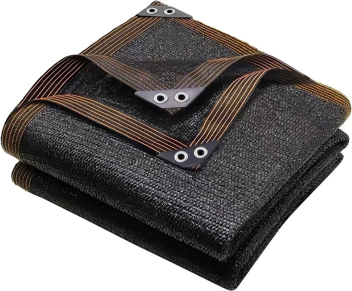 winemana 40% Black Shade Cloth, 3.3 x 13.3 FT Mesh Tarp for Garden Greenhouse Patio, Plants Heat