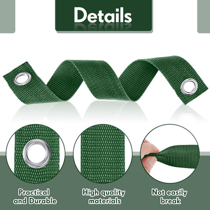 48 Pcs 15.74 Inches Tree Straps for Staking with Grommet Heavy Duty Young Tree and Plant Supports