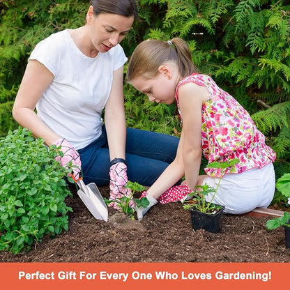 Garden Shovel Garden Hand Trowel, Heavy Duty Hand Shovel with Ergonomic Handle, Small Gardening