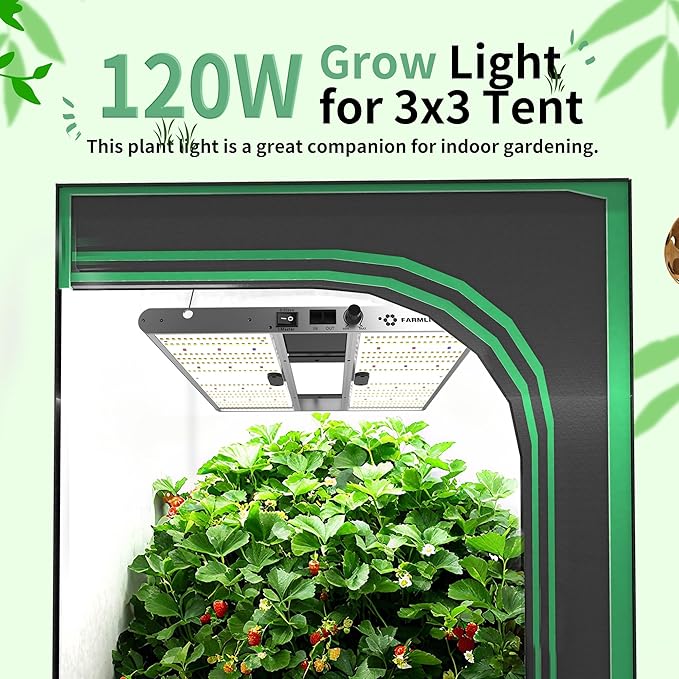 FARMLITE Grow Light for Indoor Plants Quantum Board Grow Light Full Spectrum Led Grow Lights