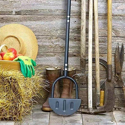 Manual Lawn Edger, Half Moon Saw Tooth Edger, Wide Pedal Garden Trimming Edging Tool for Sidewalk