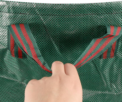 5 Packs 5 Packs 72 Gallon Reusable Yard Waste Bags, Leaf Collection Bags with Handles, Heavy Duty