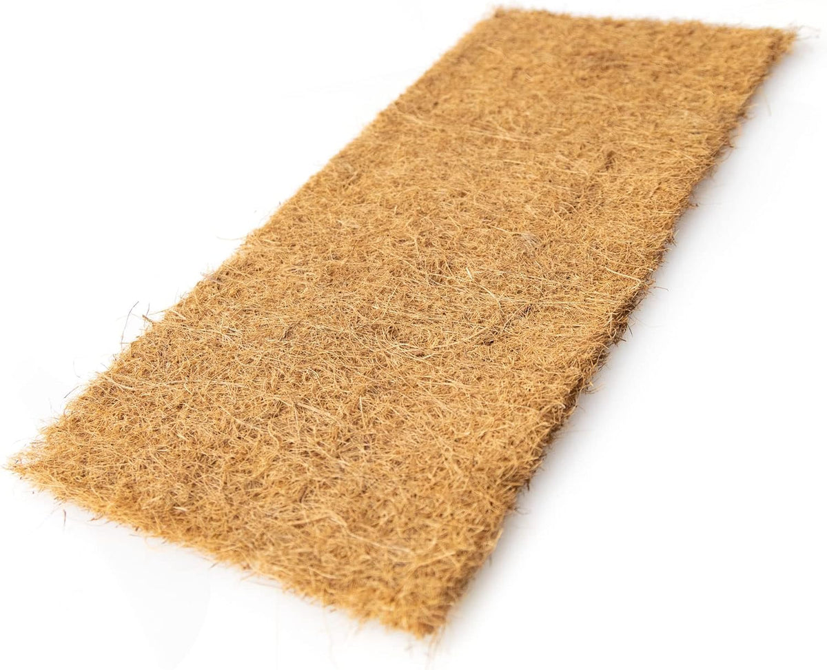 Coconut Coir Hydroponic Grow Mat - Case of 100-10 x 20 Inches for 1020 Trays - Woven Coco Fiber