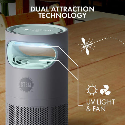 STEM Flying Insect Fan Trap for Indoor Bug Control, Attracts Mosquitoes, Fruit Flies, and House