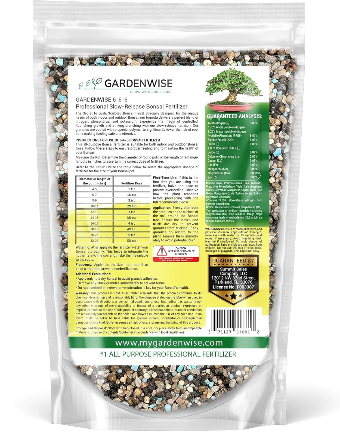 Bonsai Fertilizer Pellets – Slow-Release Bonsai Tree Fertilizer & Food for Compact Growth, Dense