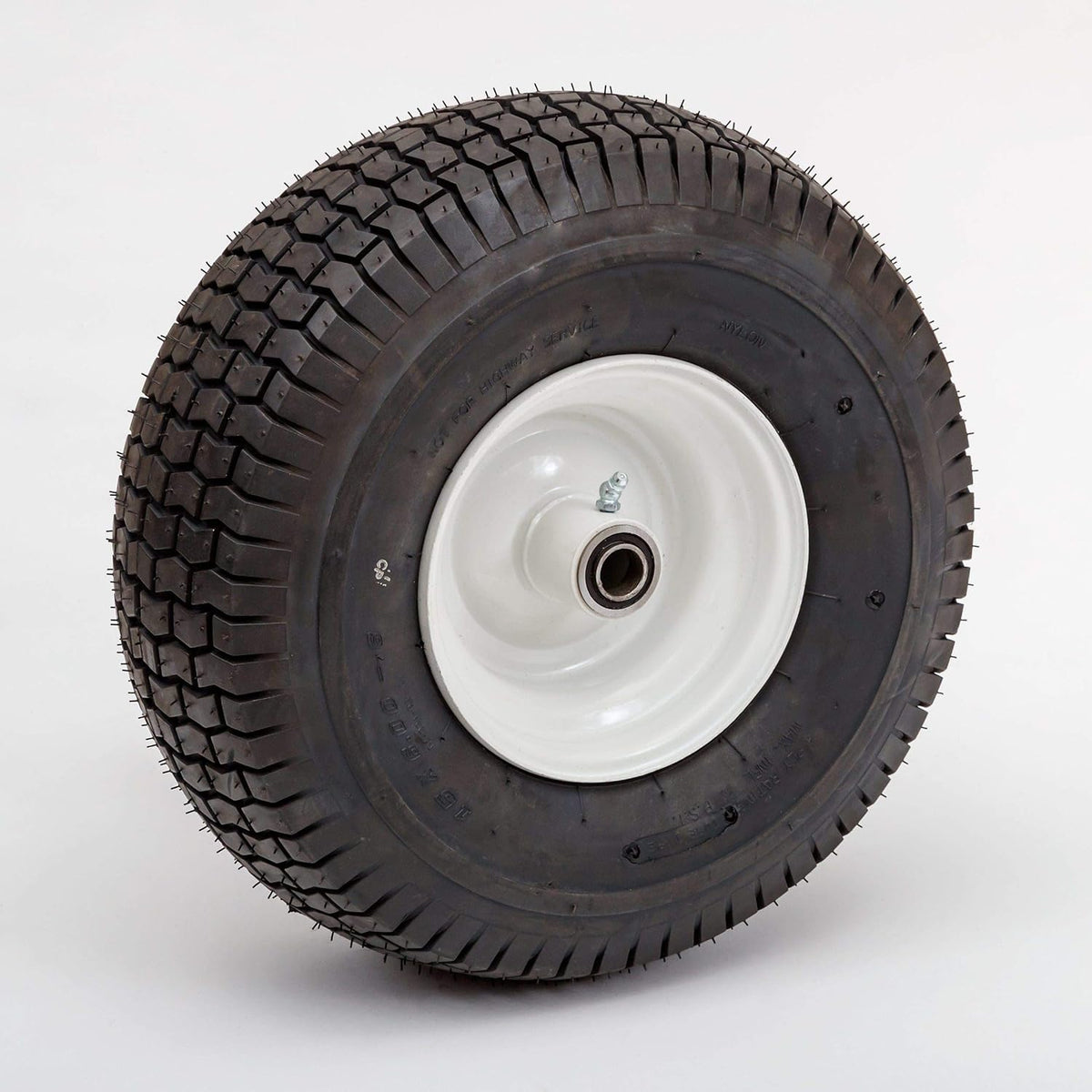 Pneumatic Tires | Replacement Wheel for Wagon, Lawnmower, Utility Cart | Durable Tire with Turf