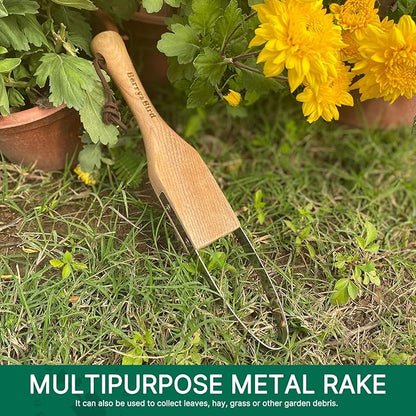Berry&Bird Loop Weeder, 12.6-Inch Gardening Weed Cutter/Remover, Garden Weeding Scraper Tool with