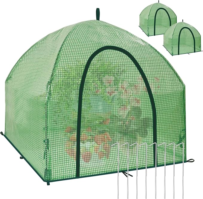 36″*36″*35.5″ Winter Plant Warm Covers - Raised Bed Cover, Garden Row Accelerator, Warm Tent Freeze