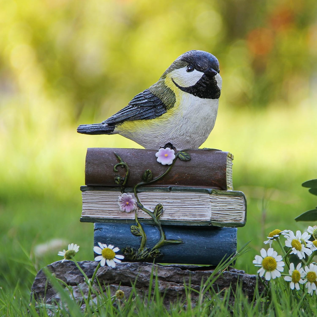Bird Statue for Garden Decorations,Garden Sculptures & Statues,Animal Bird Figurine for Indoor