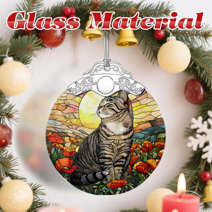 Stained Glass Ornament, Christmas Ornaments, Christmas Decorations for Tree, Holiday Ornament