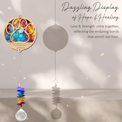 2 Layered Ornament Suncatcher Birthday Gifts for Dog Lover - Pet Memorial Suncatcher - Dogs