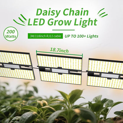 FARMLITE Grow Light for Indoor Plants Quantum Board Grow Light Full Spectrum Led Grow Lights
