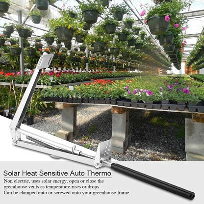 2X Auto Greenhouse Window Opener, Solar Heat Sensitive Auto Vent Opener, Roof Vent Opener Gardening