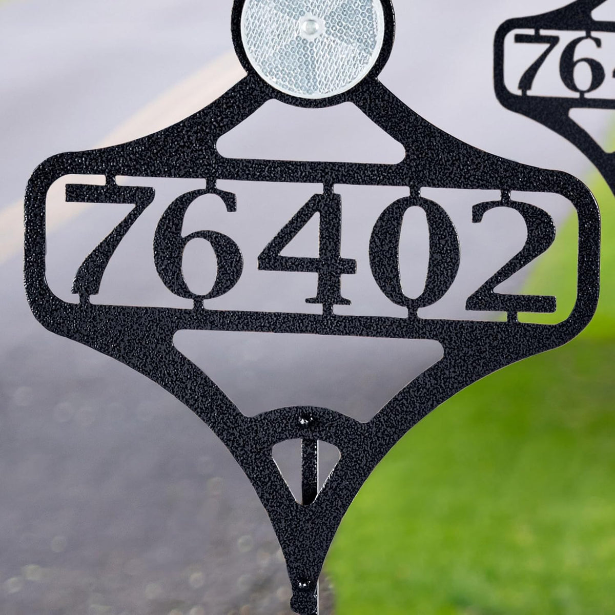 Touch of Class Pathways Custom Address Sign Reflective Driveway Marker Stake Set of Two |