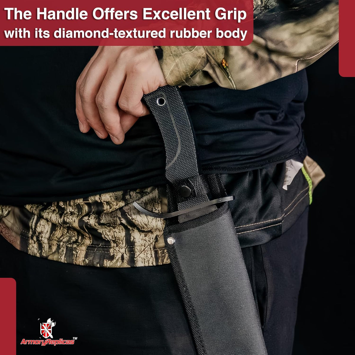 Armory Replicas Night Stalkers Don't Quit Sawback Sporting Knife