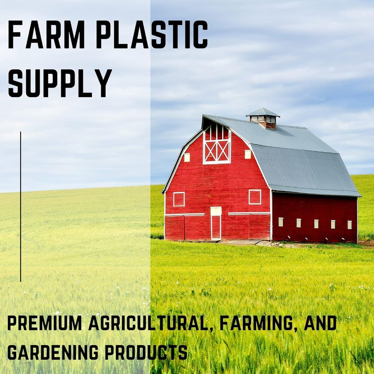 Farm Plastic Supply - Crawl Space Vapor Barrier - 10 Mil - Black Vapor Barrier, Thick Plastic