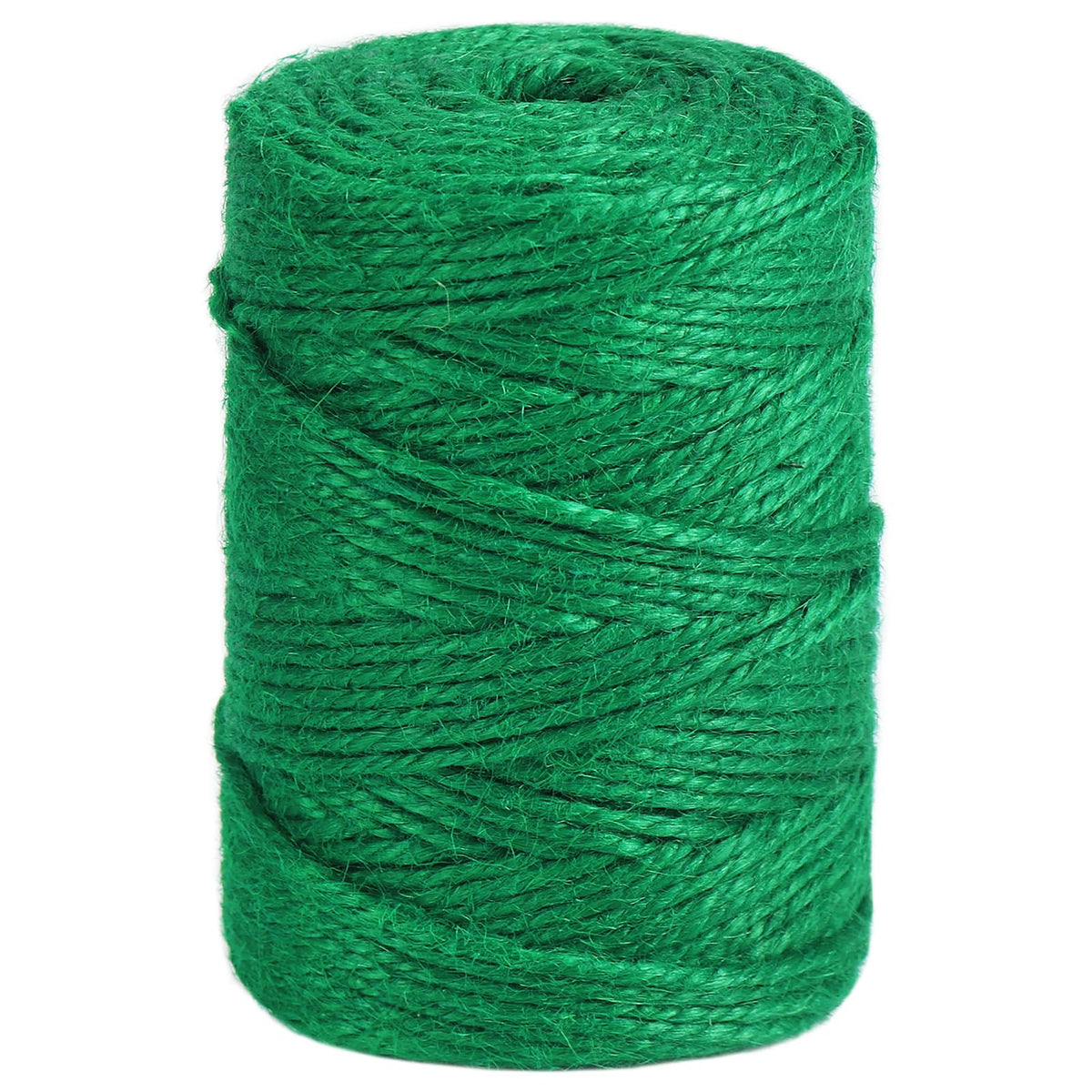 Tenn Well 328ft 3mm Jute Garden Twine Green Heavy Duty for Plants