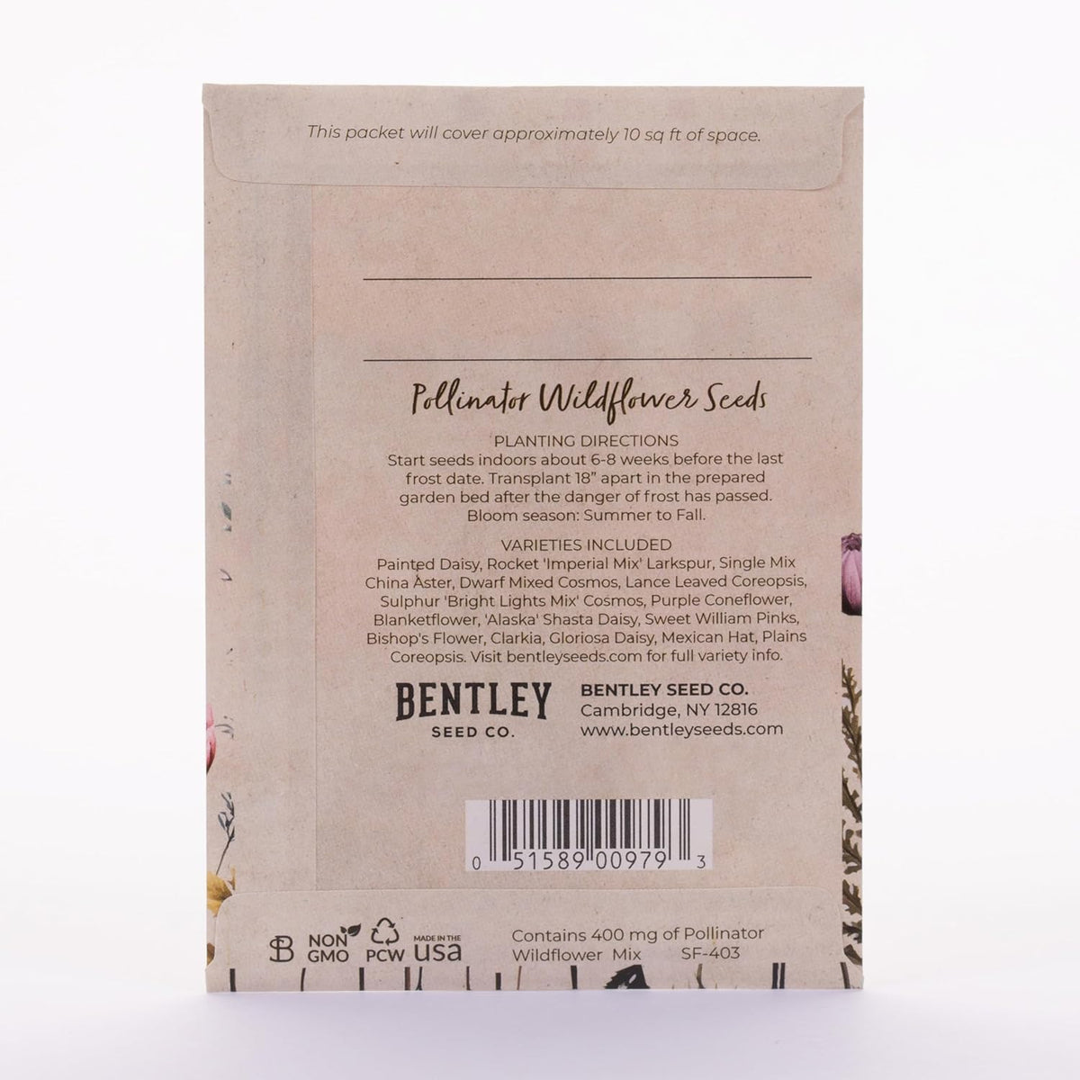 He Makes Everything Beautiful - Pollinator Wildflower Mix Seed Packets - 25 Seed Packs - Perfect