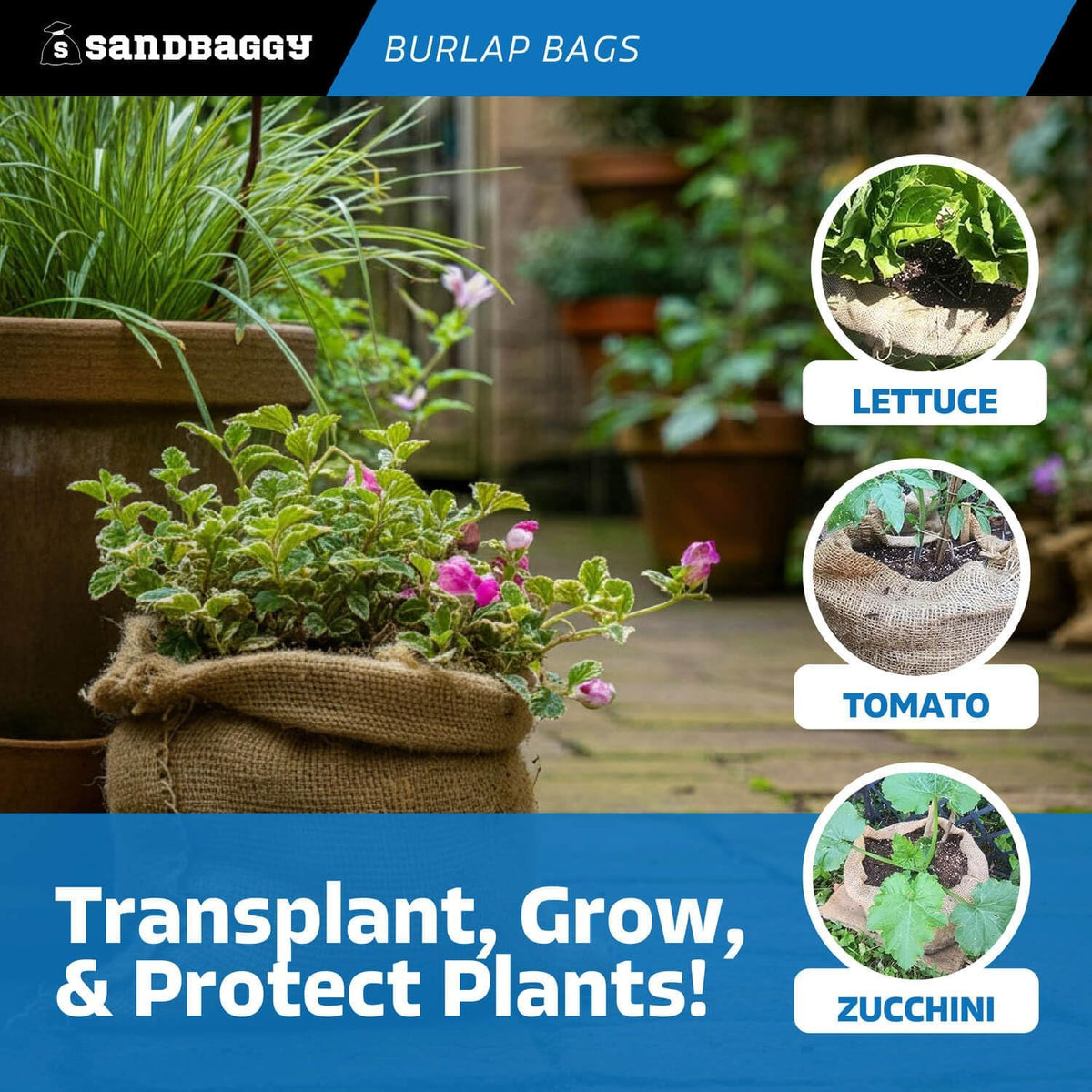 Burlap Bags 22" x 36" - Great for Planting/Gardening - Kids Sack Bag - Plant Covers - Sacks Burlap
