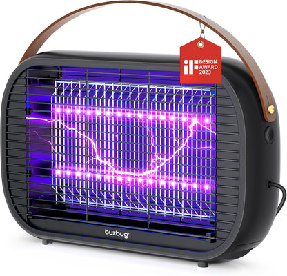 Buzbug LED Bug Zapper Indoor, 10 Years Lifespan Lamp Sustainable Less Power, Durable High-Voltage
