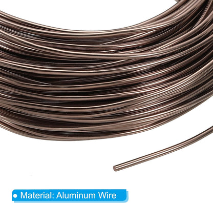 PATIKIL 2mm x 95ft Bonsai Training Wire,Floral Wire Stems Anodized Aluminum Tree Wire for Gardening
