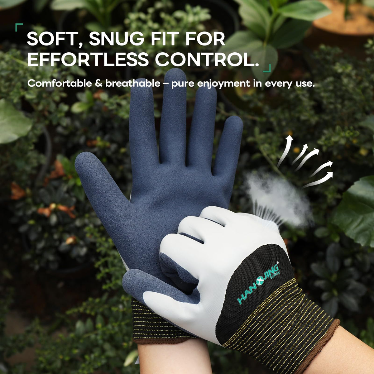 Gardening Gloves for Women, Waterproof Thorn Proof Rose Pruning Gloves, Flexible Latex Non-Slip