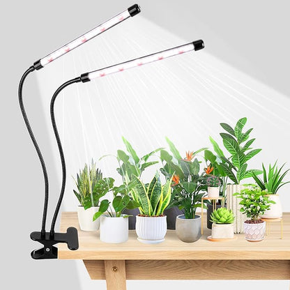 Grow Light 6500K Full Spectrum Plant Grow Lights 84 LED Plant Light with Clip Grow Lamp for Indoor