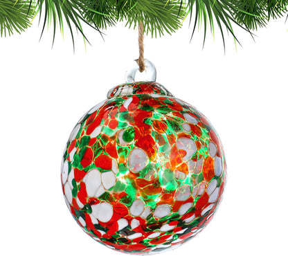 Hand Blown Glass Gazing Balls for Garden Hanging Friendship Balls Christmas Ball Ornaments for Xmas