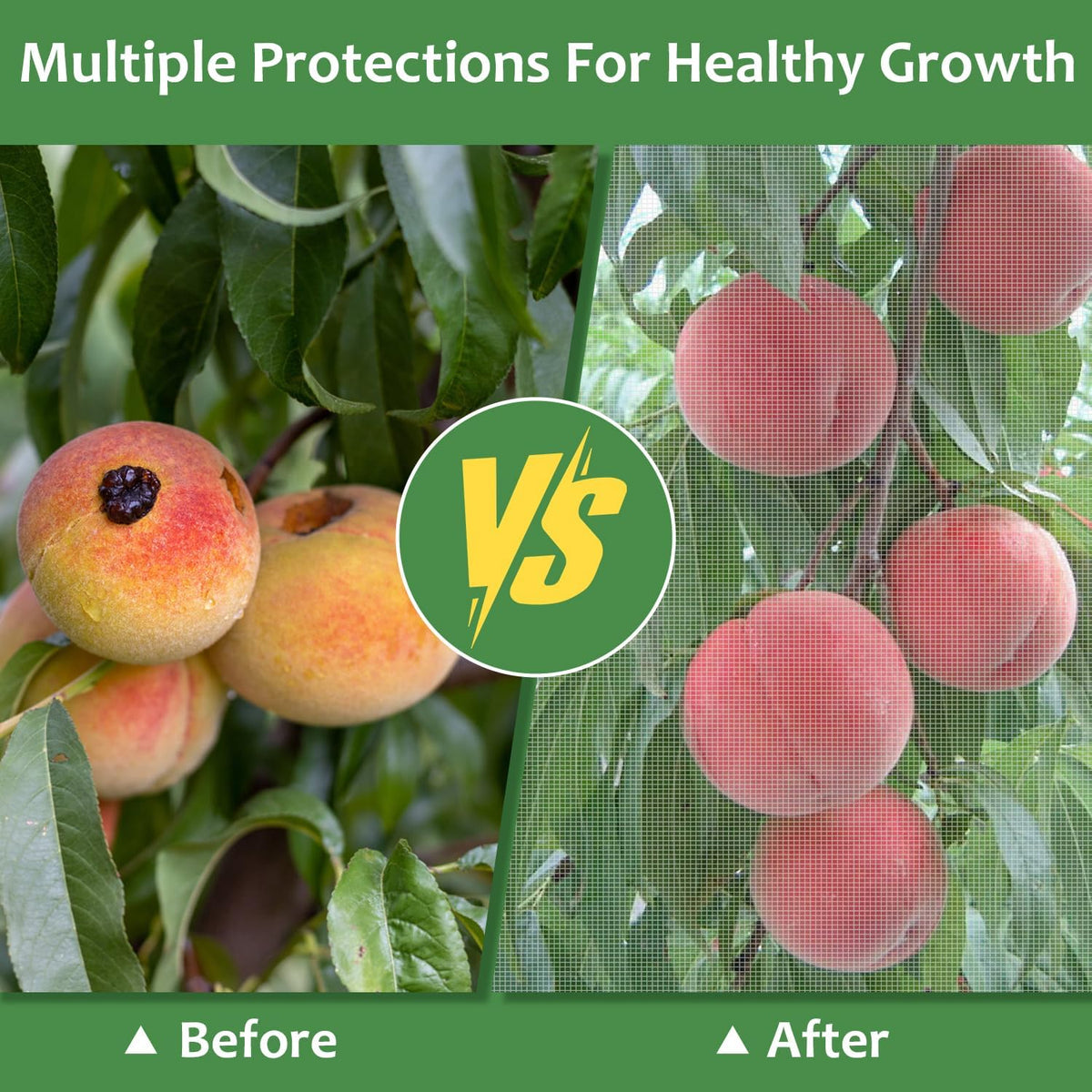 4PCS Netting for Garden Protection, BlueberryBush Netting Cover Insect Bird Barrier Mesh