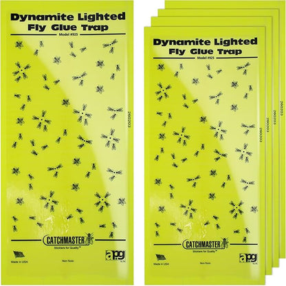 Catchmaster Pro Series Flying Insect Light Trap Replacement Board 5-PK, UV Light Fly Trap Refill