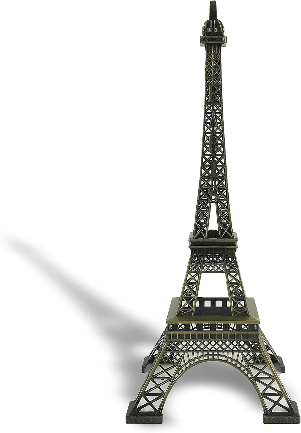 allgala 15" Eiffel Tower Statue Decor Alloy Metal, Bronze