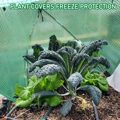 2 Pack Plant Freeze Protection Covers Winter Shrub Covers Plant Frost Protection Tent, Warm Plant
