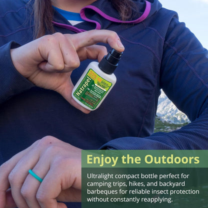 Natrapel Tick & Insect Repellent - Bug Spray with 20% Picaridin - Family Protection Against